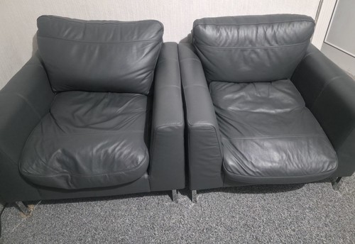 Leather sofa - leather,