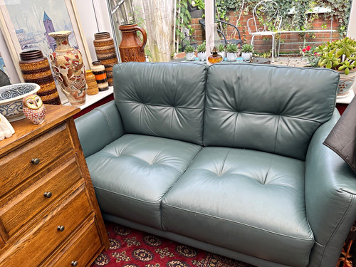 Green premium leather - , 2