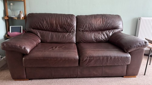 Marks spencer brown leather - brown,